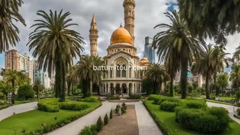التسوق والطعام في وسط باتومي